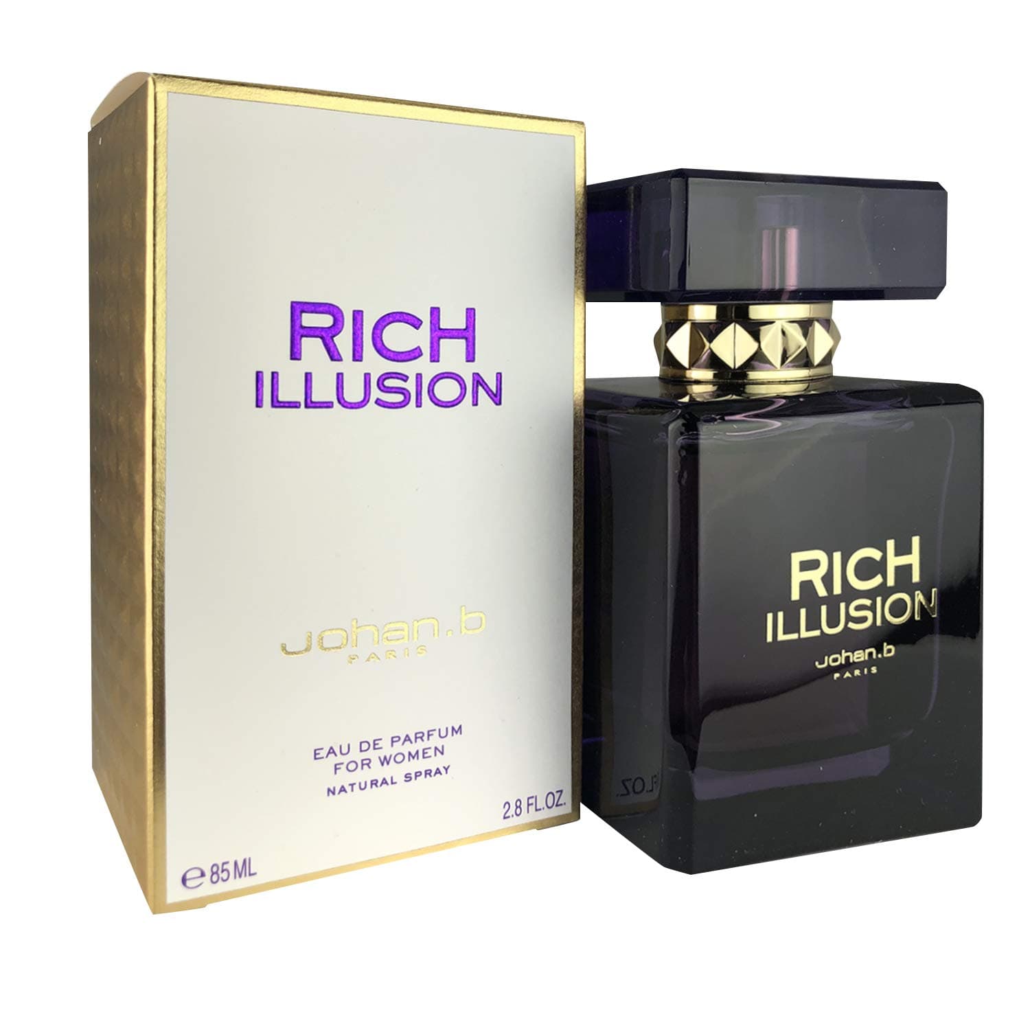 Johan B Rich Illusion For Unisex 85ml - Eau de Parfum
