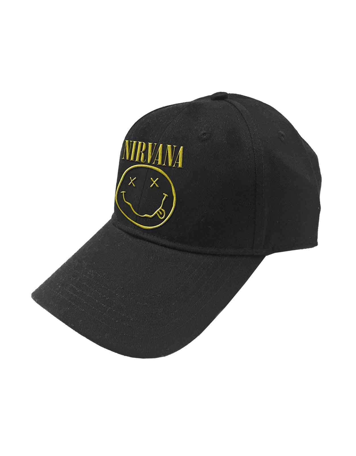 Cappello (Unisex-U) Logo & Smiley (Nero)