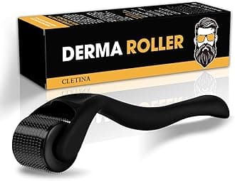 540 Titanium Derma Roller - Microneedle Micro Needle Roller for Men and Women Home Use - Microneedling Roller Microneedle Skin Care Tool B13