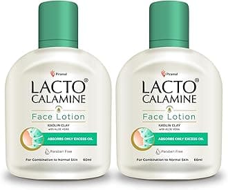 Lacto Calamine Combination to Normal Skin Oil Balance Lotion 60ml (Pack of 2)