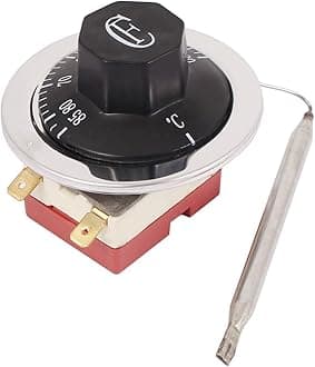 uxcell sourcingmap NC Adjustable Temperature Control Switch Thermostat 30-85 Degree Celsius