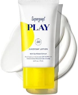 PLAY Everyday Lotion SPF 50 - Broad Spectrum Body & Face Sunscreen - Great for Active Days - Fast Absorbing, Water & Sweat Resistant - 2.4 fl oz
