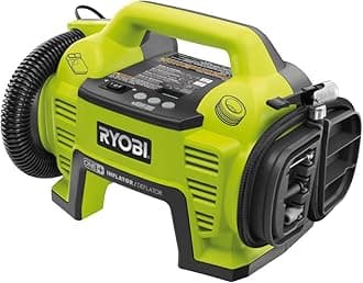 Ryobi R18I-0 ONE+ Inflator, 18 V (Body Only) - Hyper Green
