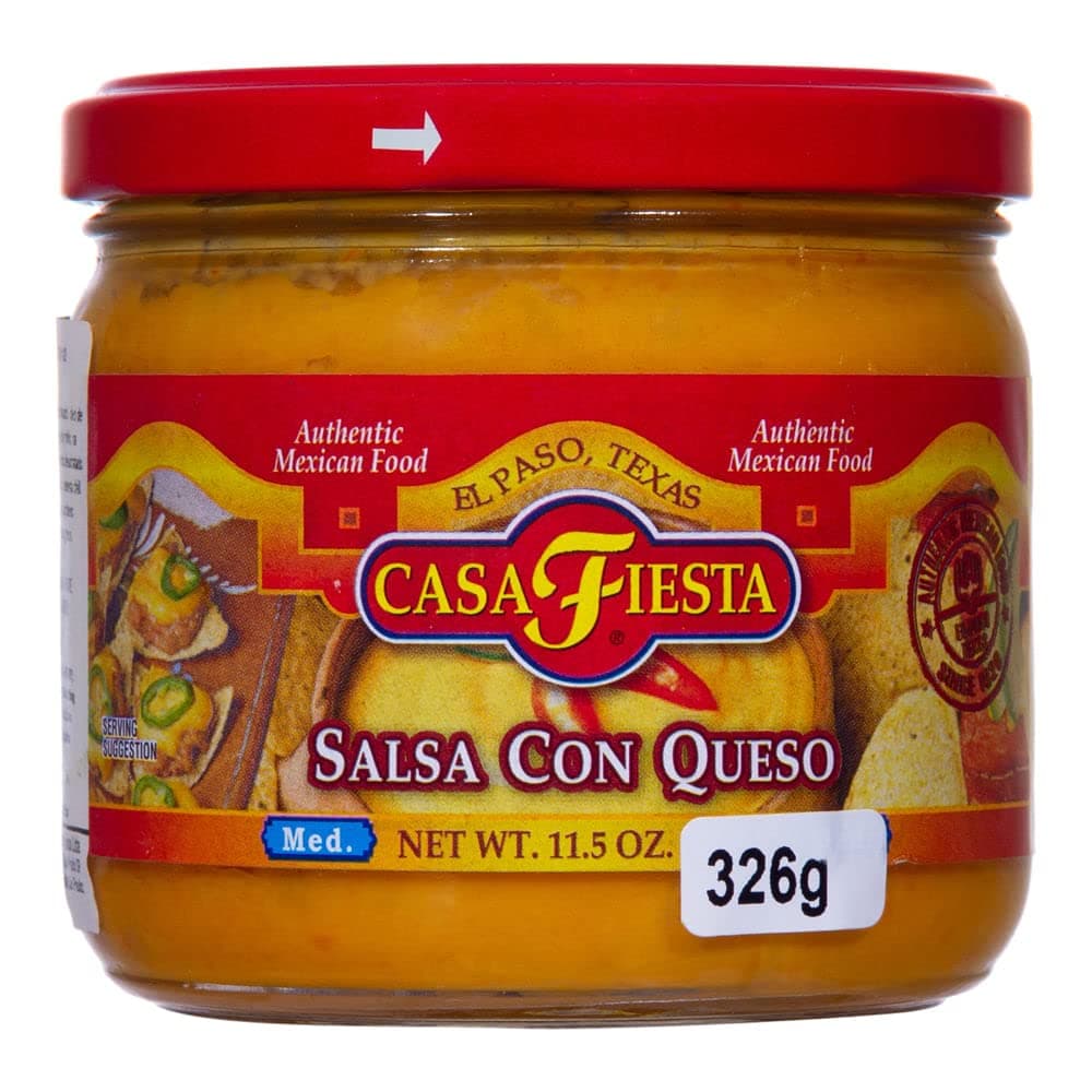 Casa Fiesta salsa con queso cheese dip 326g