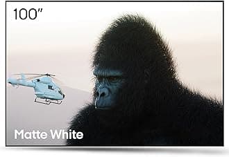 AWOL VISION 100-inch Wall-mounted Projector Screen, 80% Image Quality Improvement, Ultra Short Throw, Short Throw, Long Throw Compatible, Fixed Frame, Peak Gain 1.3 dB, Optimal Combo with LTV-2500, 4K