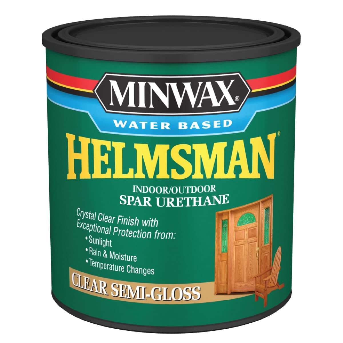 Minwax 630510444 Water Based Helmsman Spar Urethane, quart,