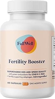 Fertility Booster - Conception Support for Men & Women - Supports Egg & Sperm Quality - Reproductive Health - CoQ10, Ashwagandha, NAC & ALA - 60 Count (30 Servings)