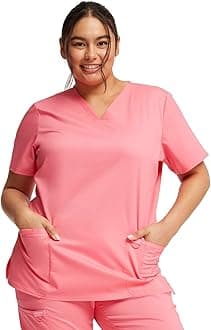 Cherokee Women's Classic Workwear Revolution V-Neck Top (Pack of 1)