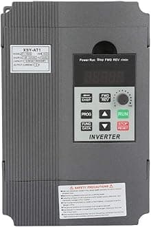 VFD Inverter 220V 1.5kW,AT1-1500S Variable Frequency Drive,single phase to 3-phase Professional Universal VFD Drive Controller Inverter,for Motor Speed Control