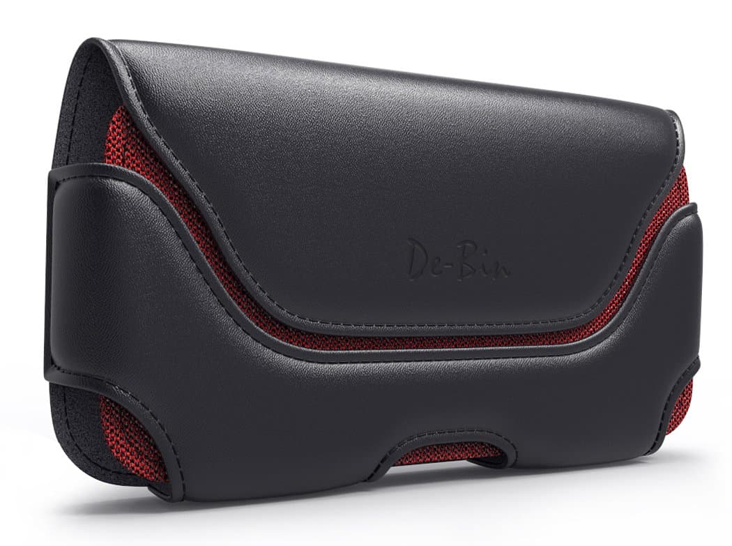 Lorem iPhone 6s 7 8 Belt Case with Clip, Premium Leather Pouch Holster Case w/Loops, Heavy Duty Carrying Sleeve Phone Holder for Apple Phone Fits iPhone 6s 8 7 with Thin Case On