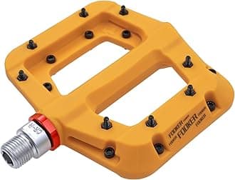 MTB Pedals Mountain Bike Pedals 3 Bearing Non-Slip Lightweight Nylon Fiber Bicycle Platform Pedals for BMX MTB 9/16"