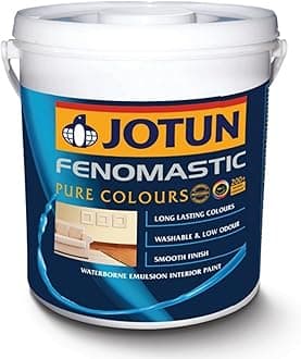 Jotun Fenomastic Pure Colours Emulsion: Elevate Your Interiors with Quality Paint - 4L (White)