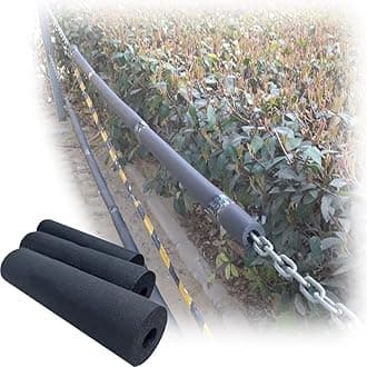 Pipe Insulation Lagging Hollow Foam Tube High-Density Thermal Insulation Cover Inner Diameter 6/10/13/16/20/25/34/43/48mm For 15mm Diameter Pipes Handle Grip Support Pipe Insulation ( Size : ID:48mm )