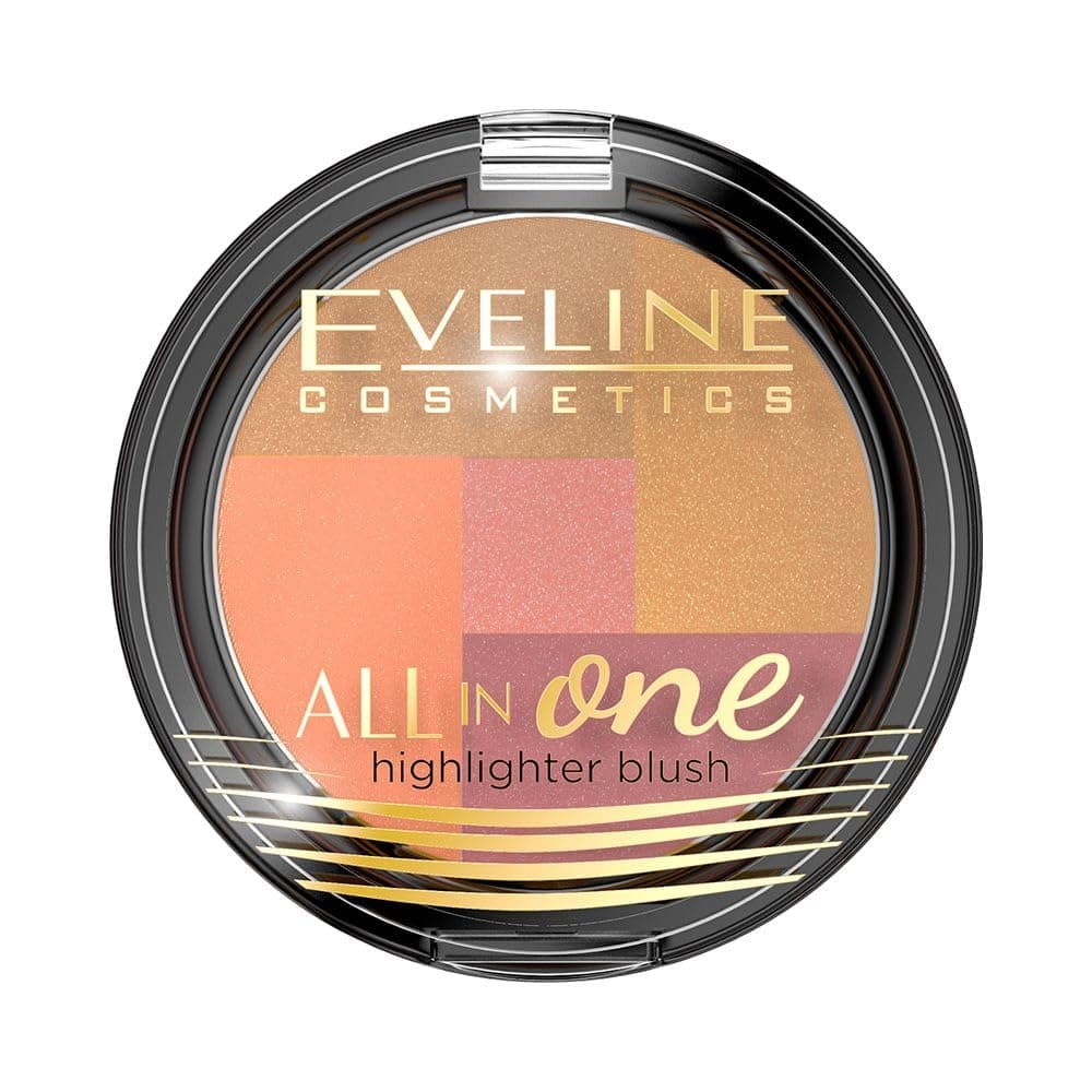 Eveline Cosmetics make up mosaic blush all in one no 03, 6 gm