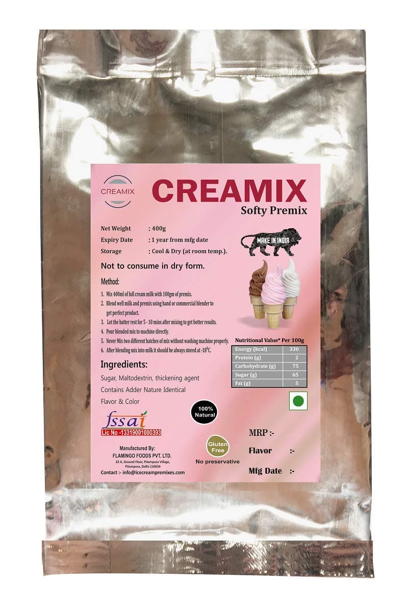 CREAMIX Softy PREMIX Chocolate 800G