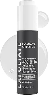 Paula'S Choice Calm 1% Sensitive Skin Bha Liquid Scrub Lotion With Salicylic Acid For Enlarged And Clogged Pores, Soothes And Relieves Redness, Suitable For Skin With