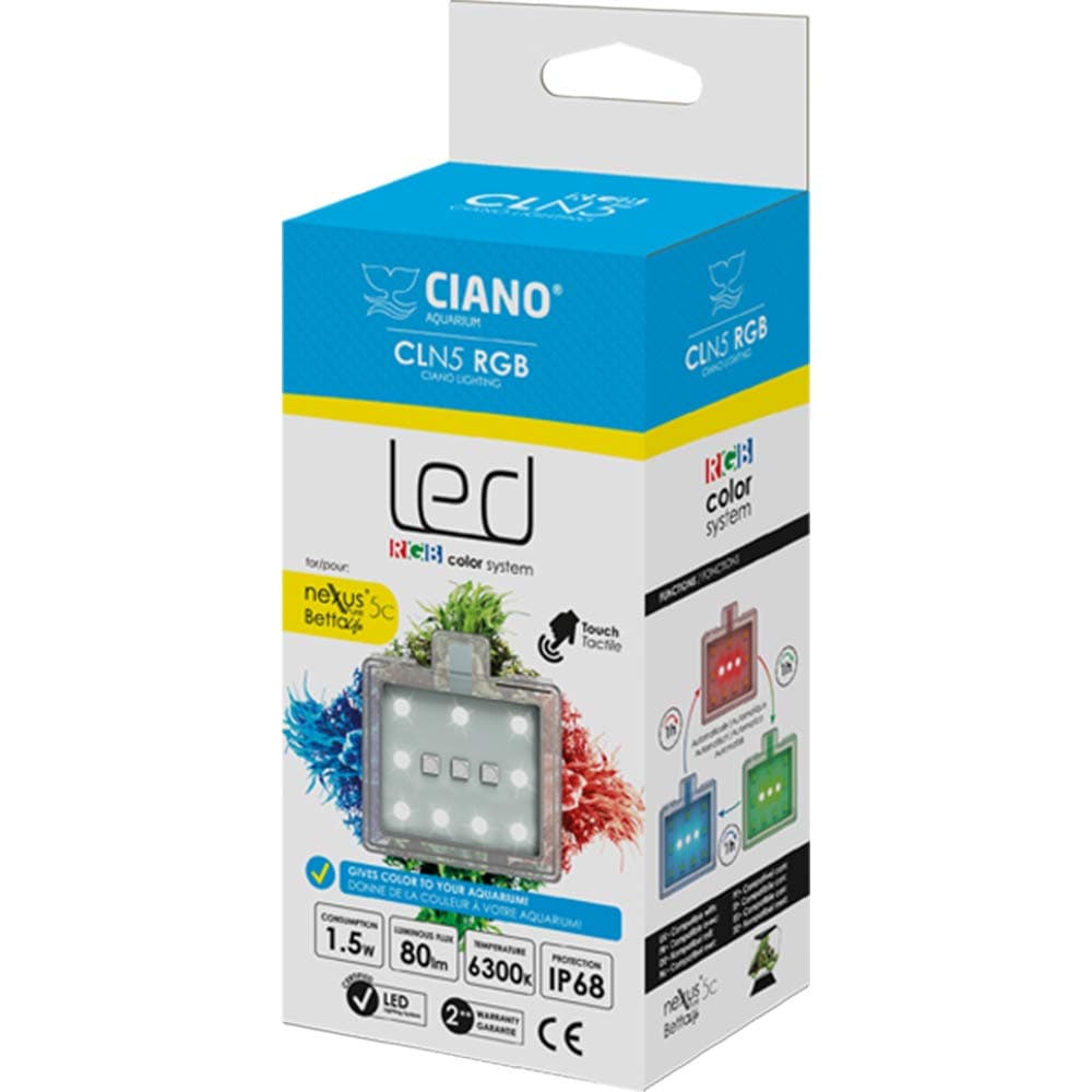 LED Touch Colour Changing Light CLN5 RGB for Nexus Betta Aquarium 5C