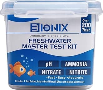 - Freshwater Master Test Kit (200 Test) | ph Ammonia Nitrite & Nitrate Test kit for Aquarium.