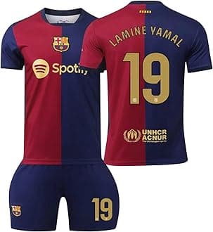 Messi 10 Football Jersey Tshirt 2024 with Printed Shorts for (Men,Kids & Boys)