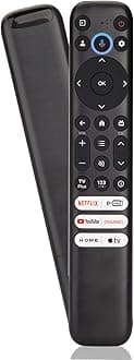 Voice Remote Replacement for TCL Android Smart TVs,RC813 with Google Voice Function