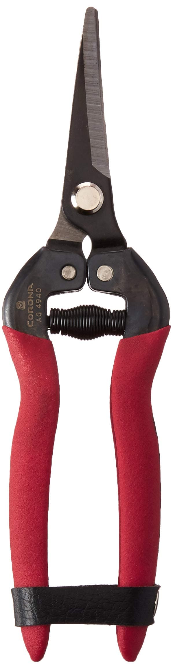 Tools Long Curved Snips – 1.75″ Tempered Steel Precision Garden Shears for Fruit, Herbs, Flowers & Vineyard Use