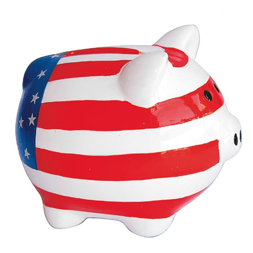 Smiley Yellow Piggy Bank