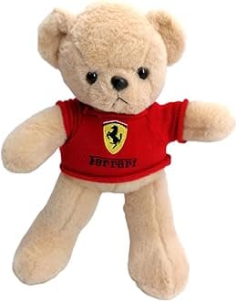 Soft Toys Teddy Bear Plush & Stuffed Toys for Girls & Kids, Perfect Birthday Present for Wives, Girlfriends, and Husbands [Ferrari Teddy 45cm]