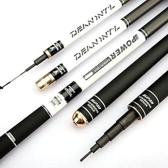 Telescopic Fishing Rods 12FT 13FT 15FT 16FT 18FT 21FT 24FT Carbon Fiber Rod Ultra Light Carp Fishing Pole Spinning Rod (Size : 7.2m/24FT)