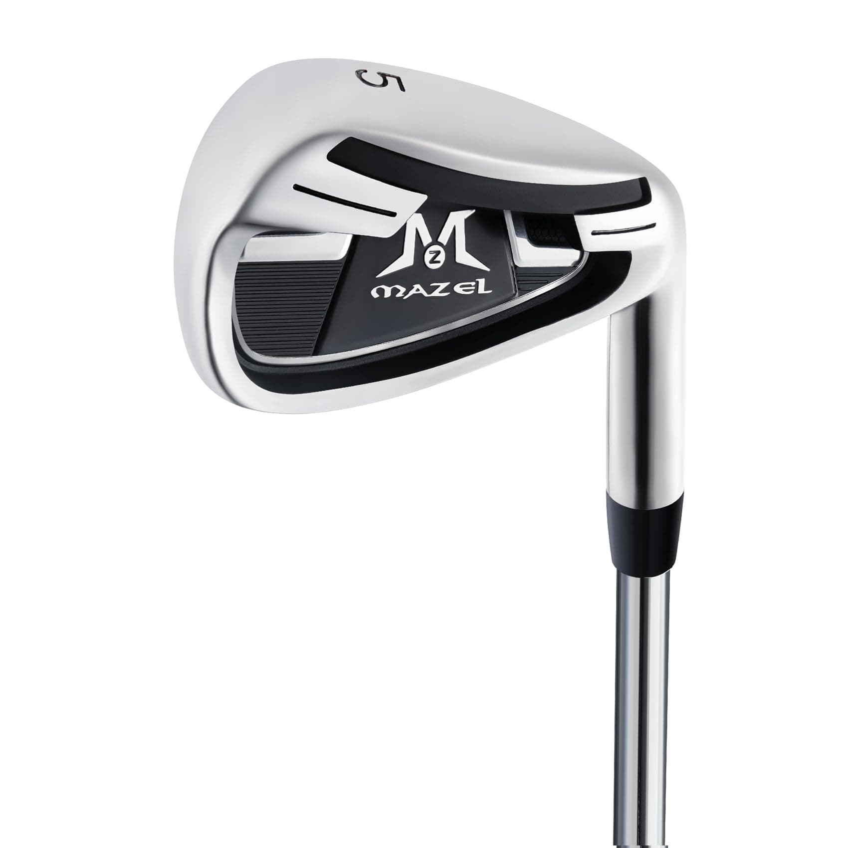 MAZEL Golf Individual Iron 1,2,3,4,5,6,7,8,9, Golf Iron with Steel Shafts for Right Handed Golfers