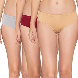 KalyaniOliver Mid Waist Hipster Style Panties for Girls | Pack of 3