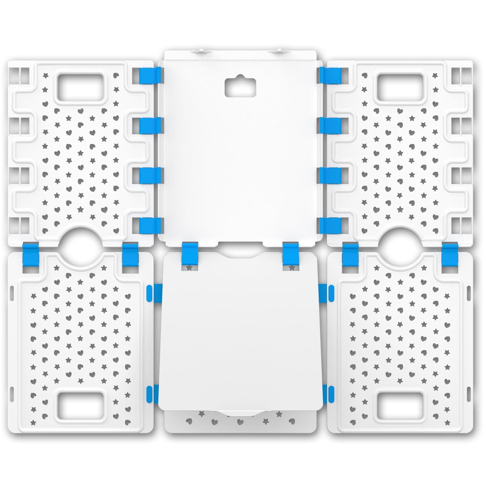 V4 Shirt Folding Board Enlarged and Widened Shirt Folder Folding Adults Laundry Tool Clothes Folder Laundry folders Folding Boards for tshirt, Sweater, Pants, Dresses, White