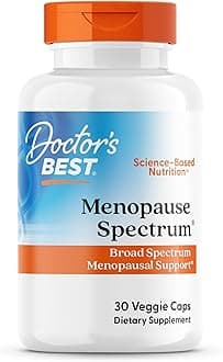 Doctor's Best Menopause Spectrum with EstroG-100, Non-GMO, Vegan, Gluten Free, Soy Free, 30 Veggie Caps