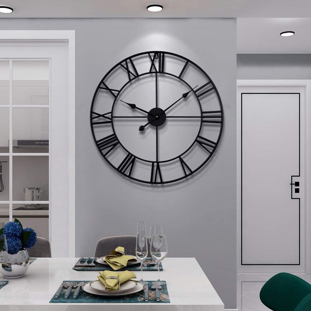 Large Modern Metal Wall Clocks