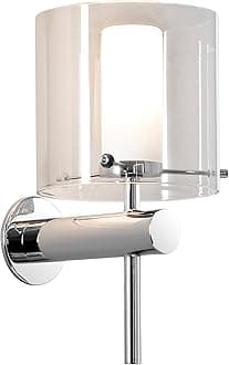 Astro Arezzo Wall, Dimmable Bathroom Wall Light, IP44 Rated (Polished Chrome) G9, Designed in Britain - 1049001 - 3 Years Guarantee