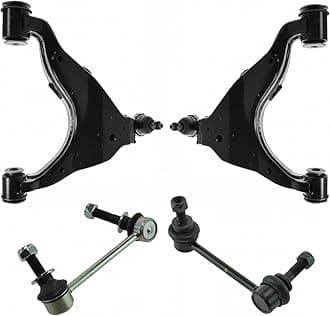 Front Suspension Kit Control Arm with Ball Joint Sway Bar Stabilizer Link Compatible with 2003-2009 Lexus GX470 Toyota 4Runner 2007-2009 FJ Cruiser