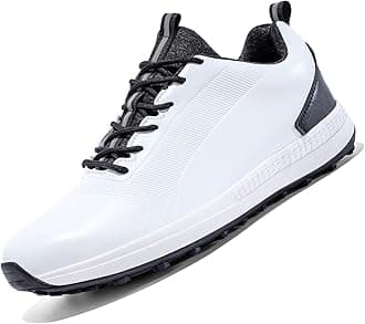 Spikeless Golf Shoes Men Waterproof Golf Shoes Comfortable Breathable Golf Footwear Mens Golf Sneakers Golf Walking Shoes