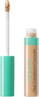Clear Complexion Acne & Blemish Spot Treatment Concealer Makeup with Salicylic Acid- Lightweight, Full Coverage, Hypoallergenic, Fragrance-Free, for Sensitive Skin, 300 Medium, 0.3 fl oz.