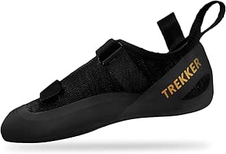 COREClimbing Shoes - Lightweight Breathable Rock Climbing Shoes - Dual-Strap Closure Hiking Shoes- Snug Fit Non-Slip Wall Climbing Shoes