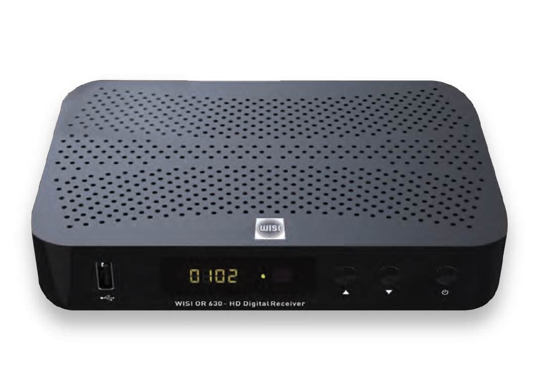 Wisi OR 630 HD Cable Receiver DVB-C HDTV with PVR Recorder to External Hard Drive Playback USB Timeshift