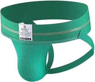 BRODDLE Men's Jockstrap Stretchy Nylon Mesh Pouch Performance Workout Athletic Supporters for Men