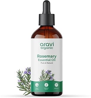 Rosemary Essential Oil for Hair Growth, 100% Pure Rosemary Leaves Oil, 100 ml