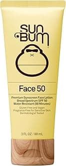 Sun Bum SPF 50 Clear Face Lotion, 88 ml, multi, 3 Fl Oz (Pack of 1)
