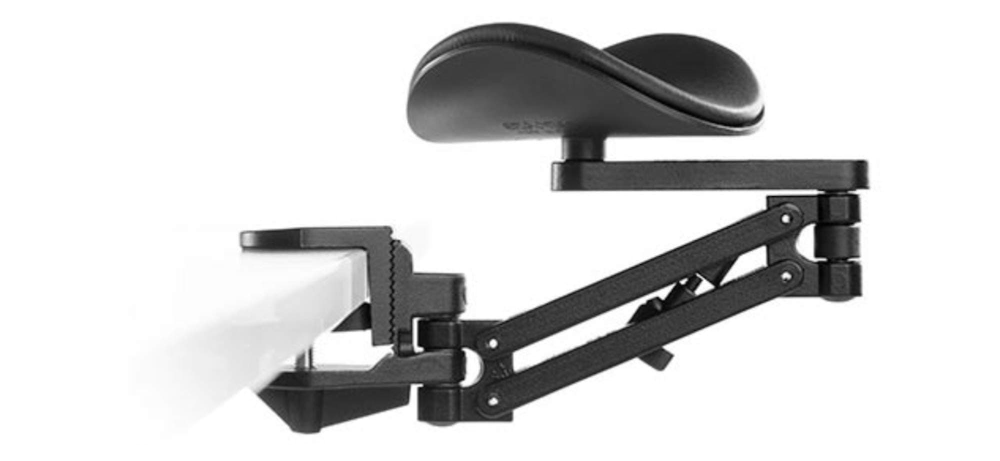330-013-BK - ErgoRest Articulating Arm Support - Black - Long Arm, Standard Pad