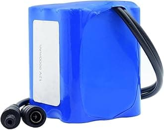 12v 9000mah 18650 Li Ion Lithium Battery Rechargeable with DC Plug Multipurpose use for WiFi Router Mini ups invertor