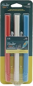 3Doodler Start 3D Printing Filament Refill Blister Pack (x75 Strands, Over 375 ft. of Extruded Plastic) - Stars & Stripes