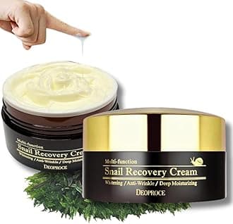Made in Korea Snail Recovery Cream 3.5 oz – Snail Mucin Facial Moisturizer for Hydrated, Supple and Smooth-Feeling Skin – Lightweight Daily Face Cream for Gentle Hydration and Skin Comfort