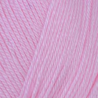 Diva Silk Effect Yarn 100g 383 Yards Fingering Weight 14 WPI 185 Baby Pink