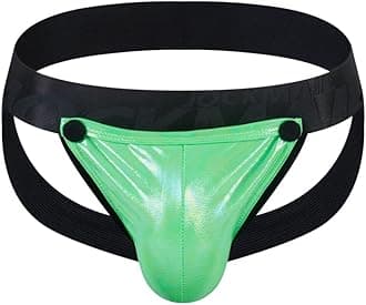 JOCKMAIL Jockstrap Athletic Supporters with Removeable Front Men Jock Strap Male Underwear