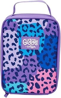 Lunchbox 'Giggle' Single Compartment Insulated (Lilac Leopard Print) (446758 x multi)