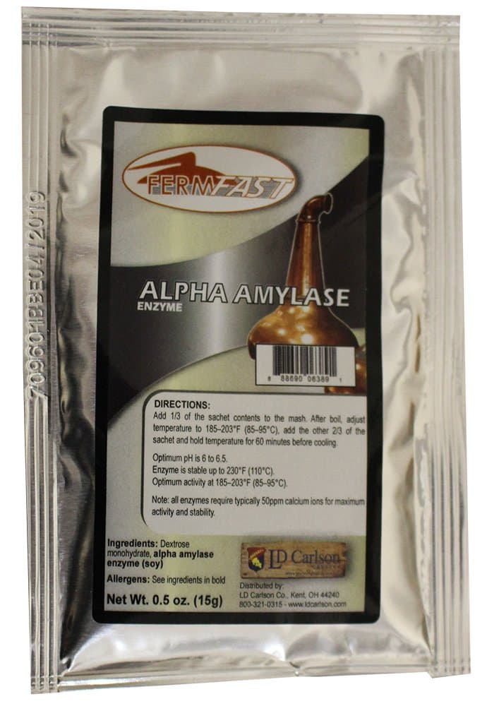 Alpha Amylase Enzyme Single Dose Pack 15 gram